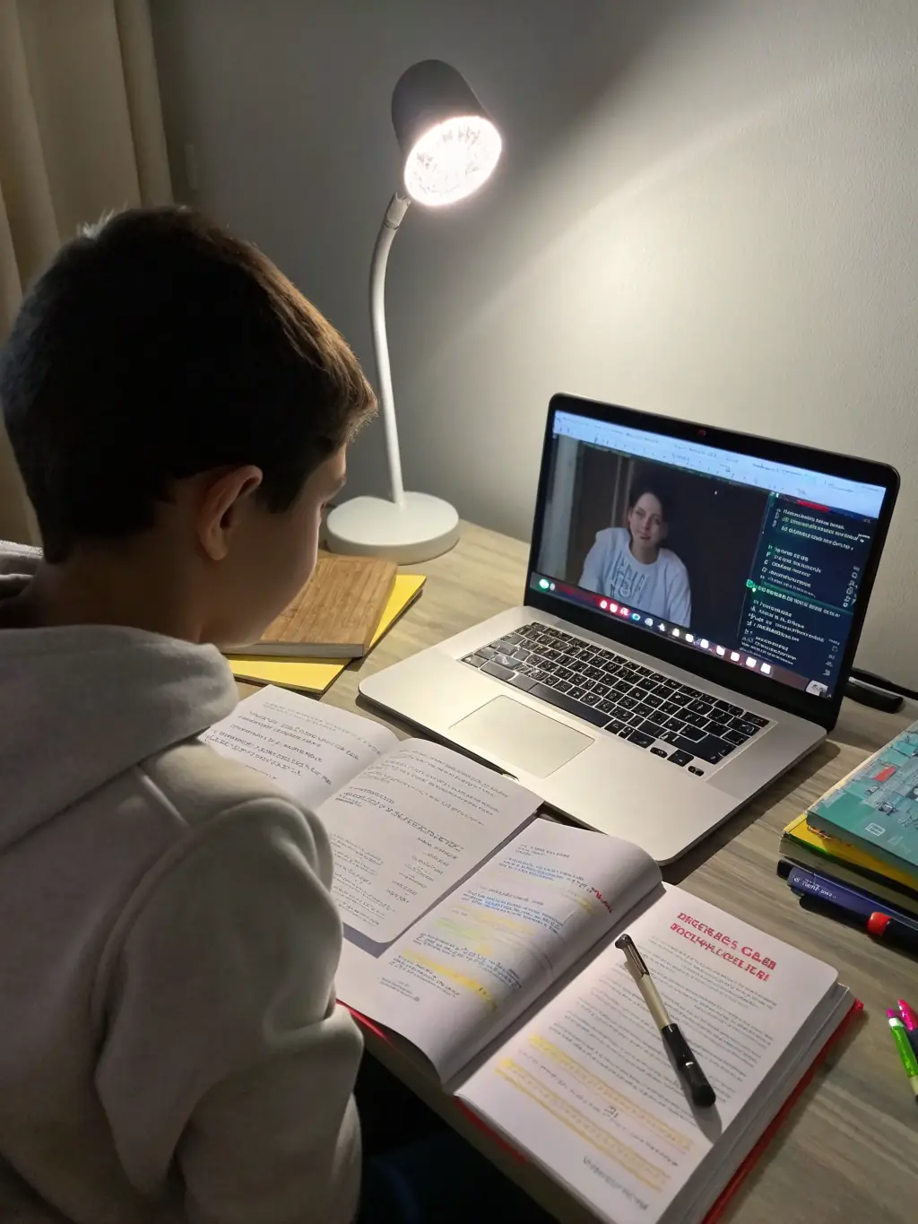 A student successfully debugging code, illustrating the problem-solving skills acquired through programming courses, emphasizing skill development.